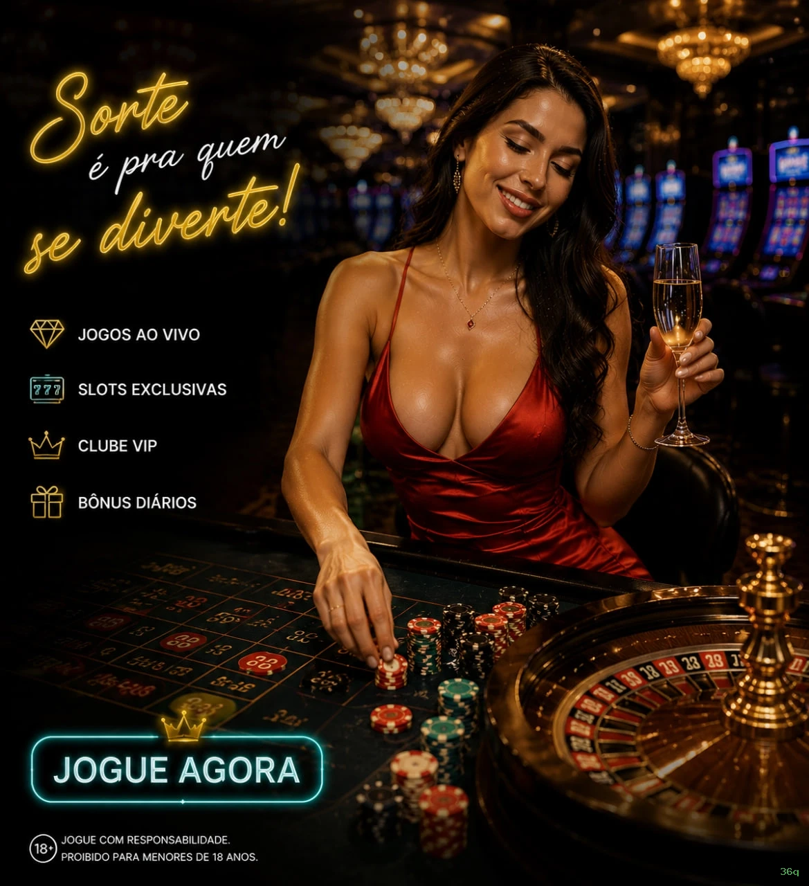 Streaming 4K no cassino ao vivo da 36q